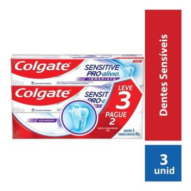 Imagem de Creme Dental Colgate Sensitive Pro-Alivio Imediato Original 90g Leve 3