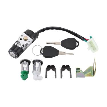 Imagem de Conjunto de chave de ignição de 5 fios da GOOFIT para scooter de 49cc 50cc