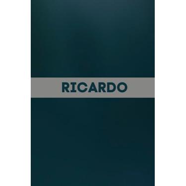 Imagem de Ricardo: Carnet de notes unique et personnalisable comme un Cadeau d'anniversaire pour le prénom Ricardo