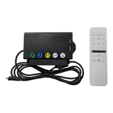 Imagem de Uetmulik Cama ajustável Richmat controle remoto sem fio HJH55 e caixa de controle HJC18