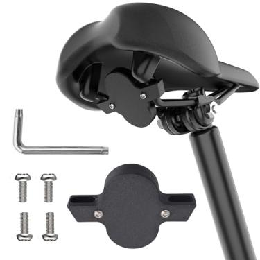 Imagem de DDJ Suporte de bicicleta compatível com Samsung Smart Tag 2, oculto sob o assento da bicicleta, suporte antifurto para rastreador GPS para Galaxy Smart Tag 2 com parafusos de segurança, para mountain