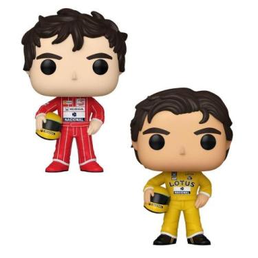 Imagem de Kit Boneco Funko Pop Ayrton Senna Mclaren + Racing Lotus - Candide