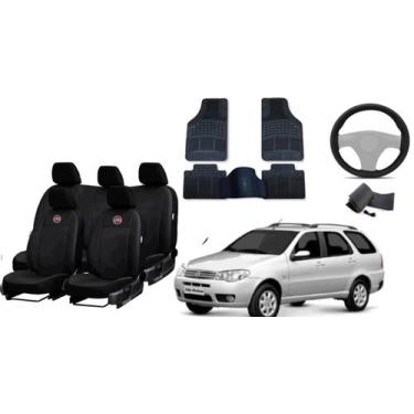 Imagem de Kit Capa Weekend 04-08 + Tapete e Volante para Estilo e Conforto - aer