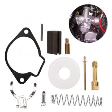 Imagem de Kit de reparo de carburador universal peças do sistema de combustível adequadas para 2 tempos 43CC 47CC 49CC Mini Moto Pocket Bike Motorcycle Carburador