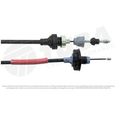 Imagem de Cabo de comando da embreagem Dian Peugeot 207 2008 a 2014 - TUBA