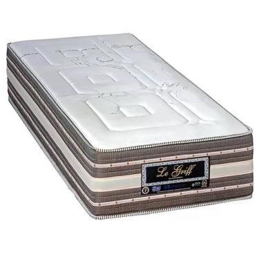 Imagem de Colchão Le Griff Solteiro Molas Ensacadas 33x188x88 Sankonfort Cor Marrom