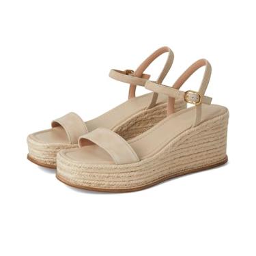 Imagem de Cole Haan Sandália feminina Cloudfeel Keeton Flatform com alpargatas, Ch Lt Sesame Sde, 37