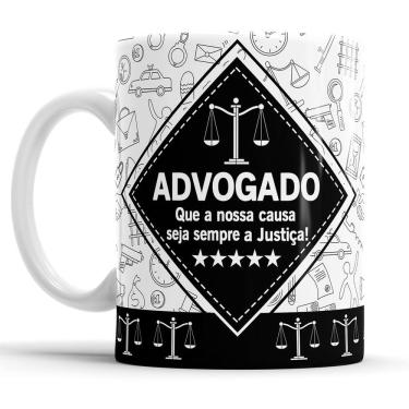 Imagem de Caneca Profissão Advocacia Advogado