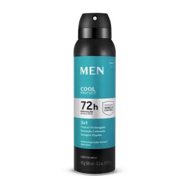 Imagem de O BOTICARIO MEN COOL PROTECT ANTITRANSPIRANTE AEROSOL 90g - OBOTICARIO