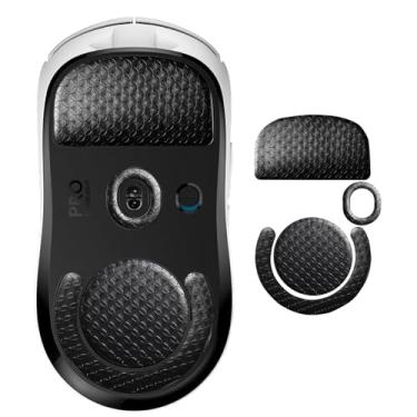 Imagem de yiodelu Patins de mouse deslizantes suaves para substituição de pés de mouse Logitech G Pro X Superlight (PTFE, preto) bordas arredondadas ultra suaves e duráveis para jogos G Pro Superlight
