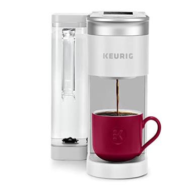 Imagem de Keurig K-Supreme Smart Single Serve Coffee Maker Com Compatibilidade Wifi, 4 Tamanhos De Preparo E Reservatório Removível De 66 Oz, Compatível Com Alexa, Branco
