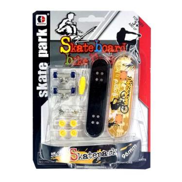 Imagem de Skate de Dedo Advanced Kit com Acessórios 96mm - Die Cast