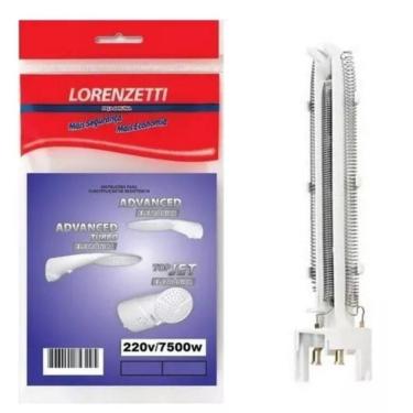 Imagem de Resistência Ducha Advanced E Top Jet 7500w 220v Lorenzetti 3056-f