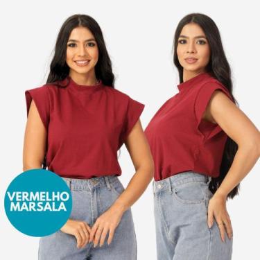 Imagem de Camiseta Regata Muscle Tee Feminina Ampla de Ombreira - Audax Brasil, 