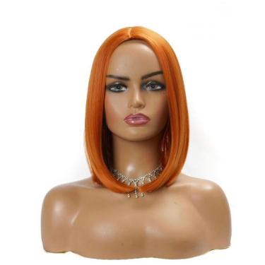 Imagem de Peruca Lisa Ruivo 40cm 100% Bio Orgânica Super Natural - GM Hair