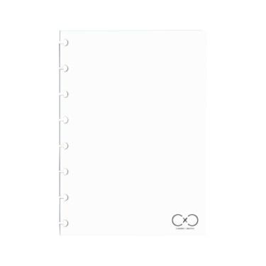 Imagem de Caderno Criativo Refil 50 Folhas Lisas Discos Inteligente (Médio)