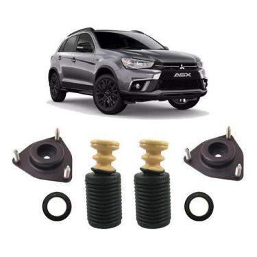 Imagem de 2 Kit Dianteiro Asx 2010 A 2020 Coxim Rolamento Batente Novo - QualyKi