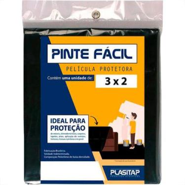 Imagem de Lona Plast Plasitap Facil Pr 3X2Mt