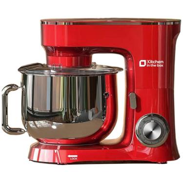 Imagem de Batedeira Kitchen in the Box, 900W 8,5 Litros Elétrica de Cozinha, 10 Velocidades com Capacidade Grande para Massas, Ganchos de Massa,