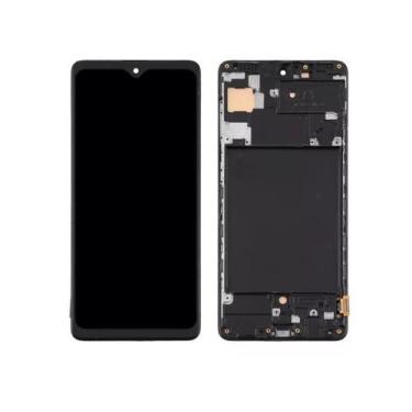 Imagem de Tela frontal touch display s a71 orig c/aro (lcd menor) - COMPATIVEL