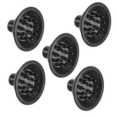 Imagem de Kit 5 Difusor de Ar Para Secador de Cabelo Definidor de Cachos Univers