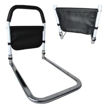 Imagem de Grade Proteção Cama Box Estrado Barra De Apoio Para Idosos Objetos Stand Up Segurança