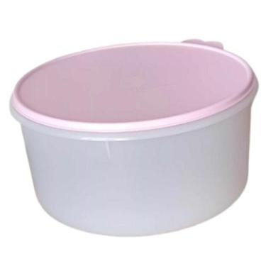 Imagem de Porta Tudo 10 litros translúcido com tampa rosa Tupperware