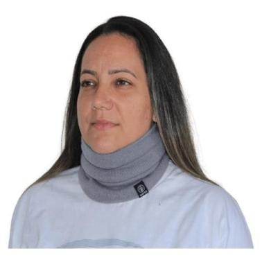 Imagem de Cachecol Aveludado Balaclava Pescoço Touca Gola Macia Quente