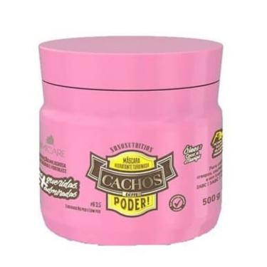 Imagem de Máscara Hidratante Turbinada para Cabelos Crespos ou Cacheados barrominas Cachos Têm Poder! 500g