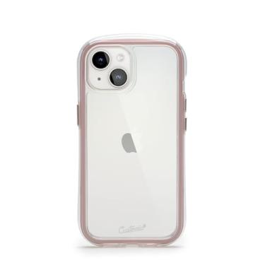 Imagem de Customic Capinha Case Capa para Celular iPhone 15 (6.1"), Impactor Air Anti Impacto Proteção Militar 4 metros contra quedas, Transparente com Bordas Rosas