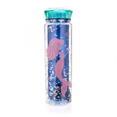 Imagem de Garrafa diamante com glitter sereia - Ludi
