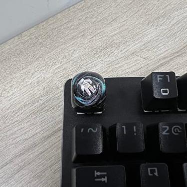 Imagem de LINWIN Teclado astronauta personalizado para teclado mecânico MX presentes exclusivos para amigos - 1