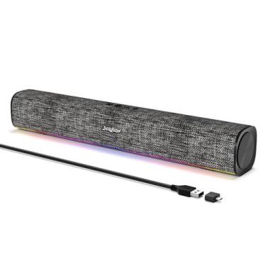 Imagem de Alto-falantes de computador SOULION R100 Bluetooth com luz LED dinâmic