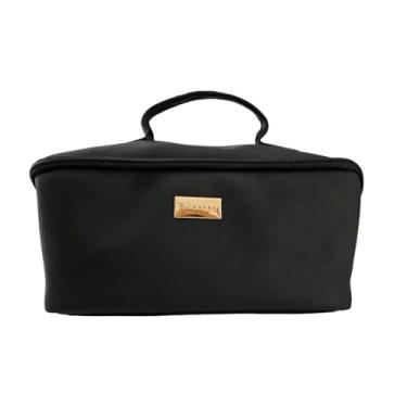 Imagem de Necessaire Couro 178-R Personalizada Raffai Couros (Preto)