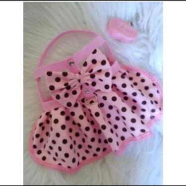 Imagem de Coleira peitoral pet bailarina - SETE TONS DE PELOS, MINEI ROSA, 5
