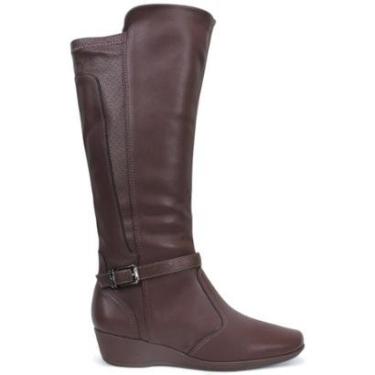 Imagem de Bota Piccadiily Cano Alto Anabela 143229 Feminino-Feminino