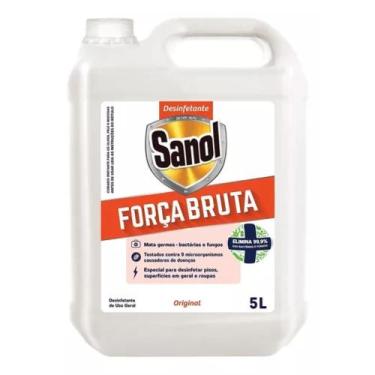 Imagem de Desinfetante Bactericida 5L Força Bruta Sanol - Lysoform