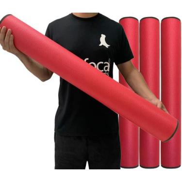 Imagem de Kit 3 Rolos Massagem Liberação Miofascial 90x12cm DF1075 Vermelho Dafo