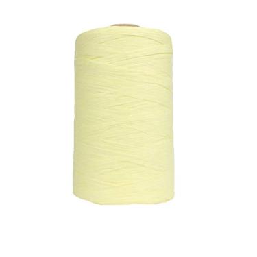 Imagem de 316Yard Rayon Raffia Fio de Papel Crochê Fita Amarela Luz Chapéu de Sol Verão Saco de Praia Artesanato Decoração DIY