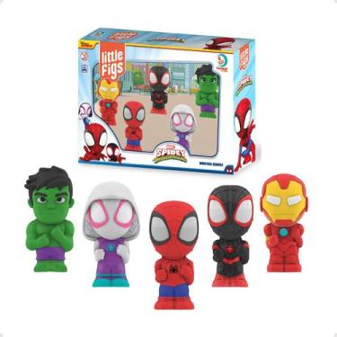 Imagem de Dedoches Homem Aranha Spidey Marvel Vinil Macio Atóxico - Cardoso Toys