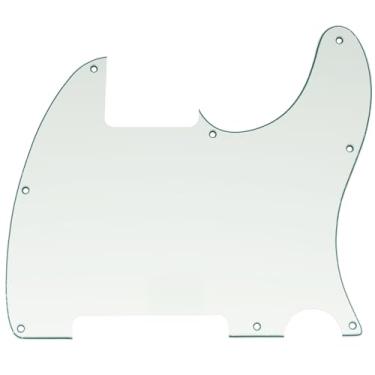 Imagem de Musiclily 8 Furos Escudo Guitarra Pickguard para Fender EUA/Mexicanao Telecaster Esquire,3 Camadas Pergaminho