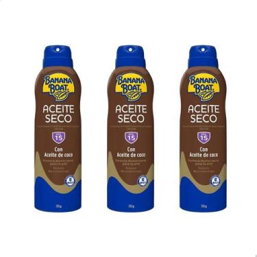Imagem de Kit Óleo Bronzeador Aero Banana Boat FPS 15 - 170 g - 3 Unidades, 170 