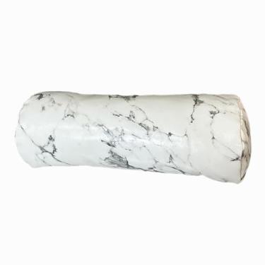 Imagem de harayaa Apoio de braço para unhas Tech Premium reutilizável couro PU mesa prático para mulheres senhora para salão casa almofada de braço, Branco