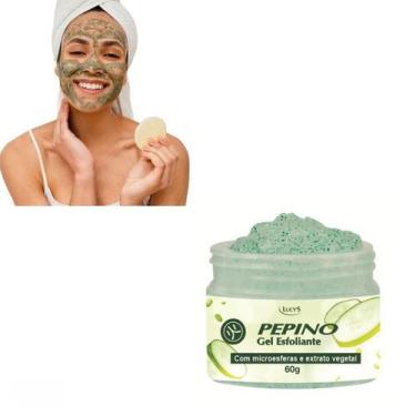 Imagem de Gel Esfoliante Pepino Acaba Com Oleosidade Acne e Manchas - Lucy's