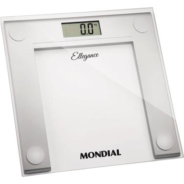 Imagem de Balança Digital de Vidro com Capacidade de 150kg Mondial Ellegance