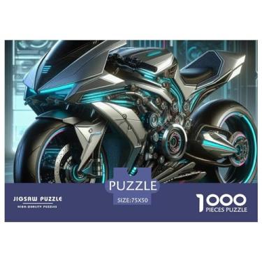 Imagem de Future Motorcycle 1000 peças de anime de desenho animado para adultos divertido quebra-cabeça educativo alívio de estresse decoração de casa brinquedo jogo intelectual relaxamento e inteligência 1000