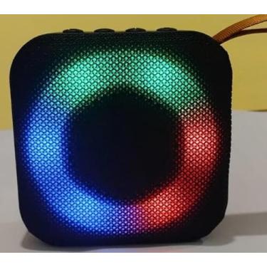 Imagem de Caixa de Som Bluetooth Ltomex AL-2115, 10W, LED RGB, FM/USB/TWS, Bateria 500mAh, Portátil