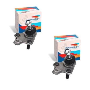 Imagem de Par Pivô Dianteiro Inferior Corolla Lifan 620 Fielder Rav4 Original Pe