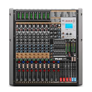 Imagem de TKLBLS Mesa De Som Profissional, Mixagem Com 12 Canais, Reverberação Dsp Dupla, Equalizador 7 Bandas, Alimentação Fantasma 48 V, Entrada Saída Estéreo 4 Grupos, Pad