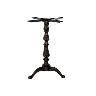Imagem de Kit Pé De Mesa Base E Trava Veroninha Em Ferro Fundido